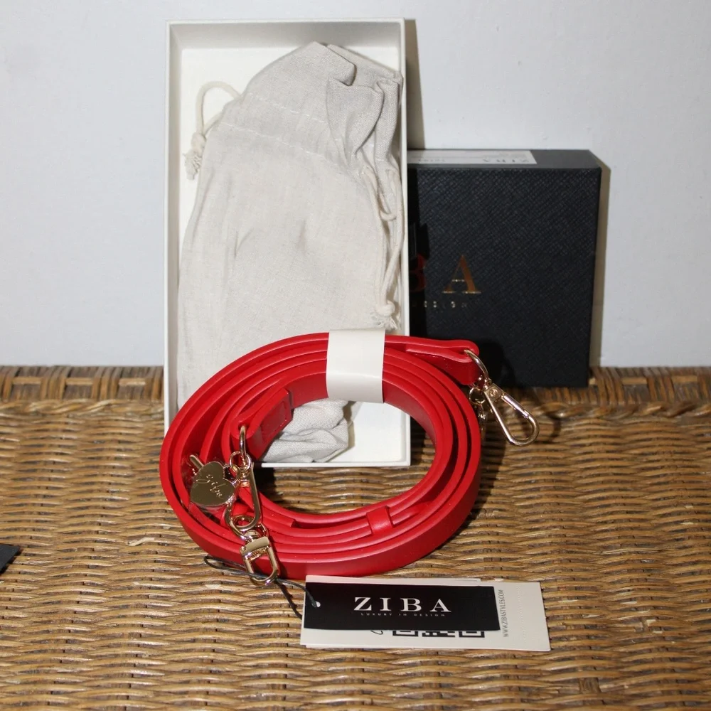 Ziba Luxury Fashion Crossbody Phone Strap & Snap on MagSafe Wallet. 2-Piece Set